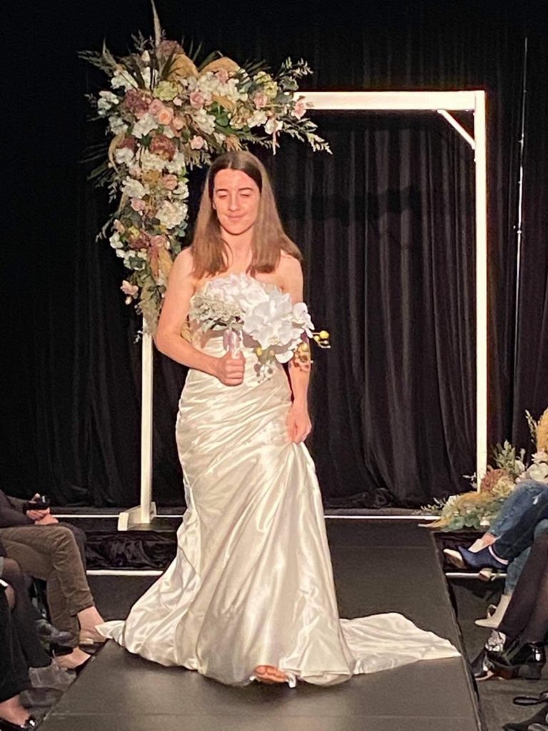 Bridal Dress modelling - Zonta Christchurch