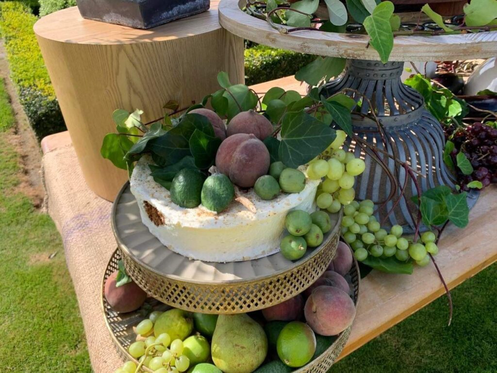 Garden party cake - Zonta Christchurch