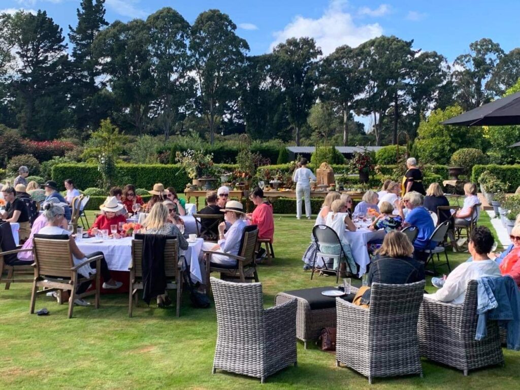 Garden party vista - Zonta Christchurch